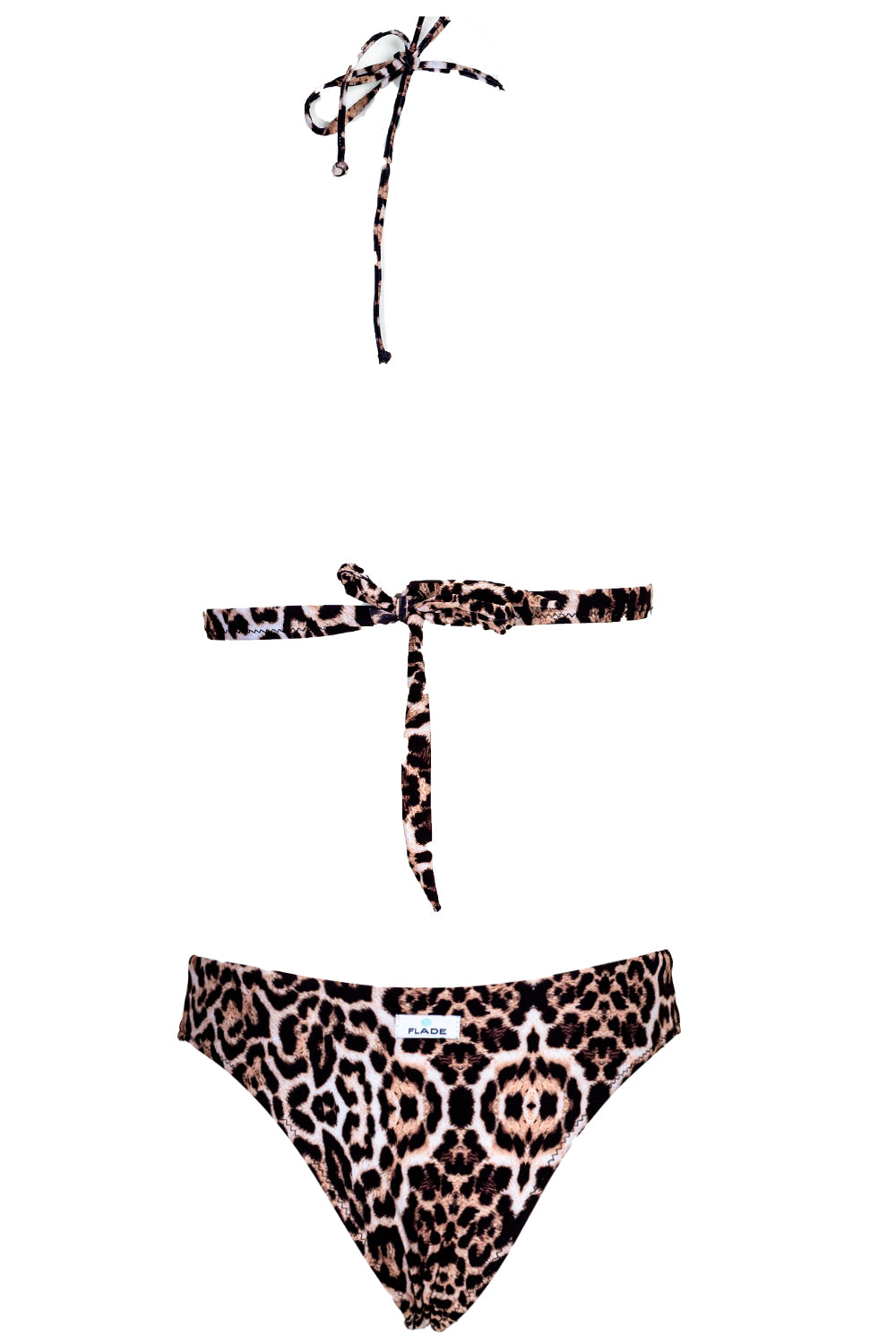 Completo Merletto Maculato Slip Chiuso